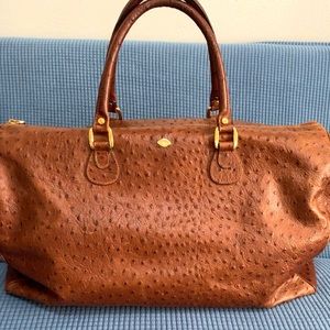 I Santi Genuine Leather Duffle Bag